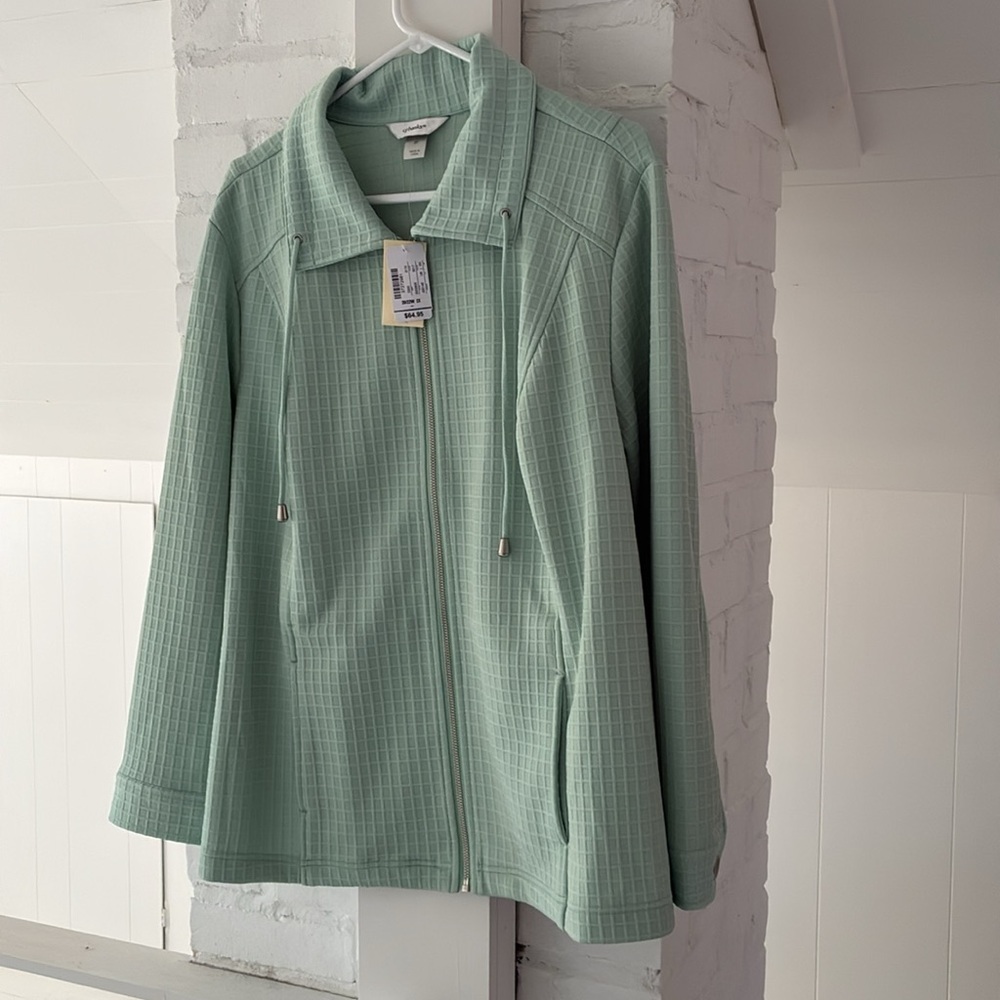 New Women's light Green Jacket - Picture 8 of 9